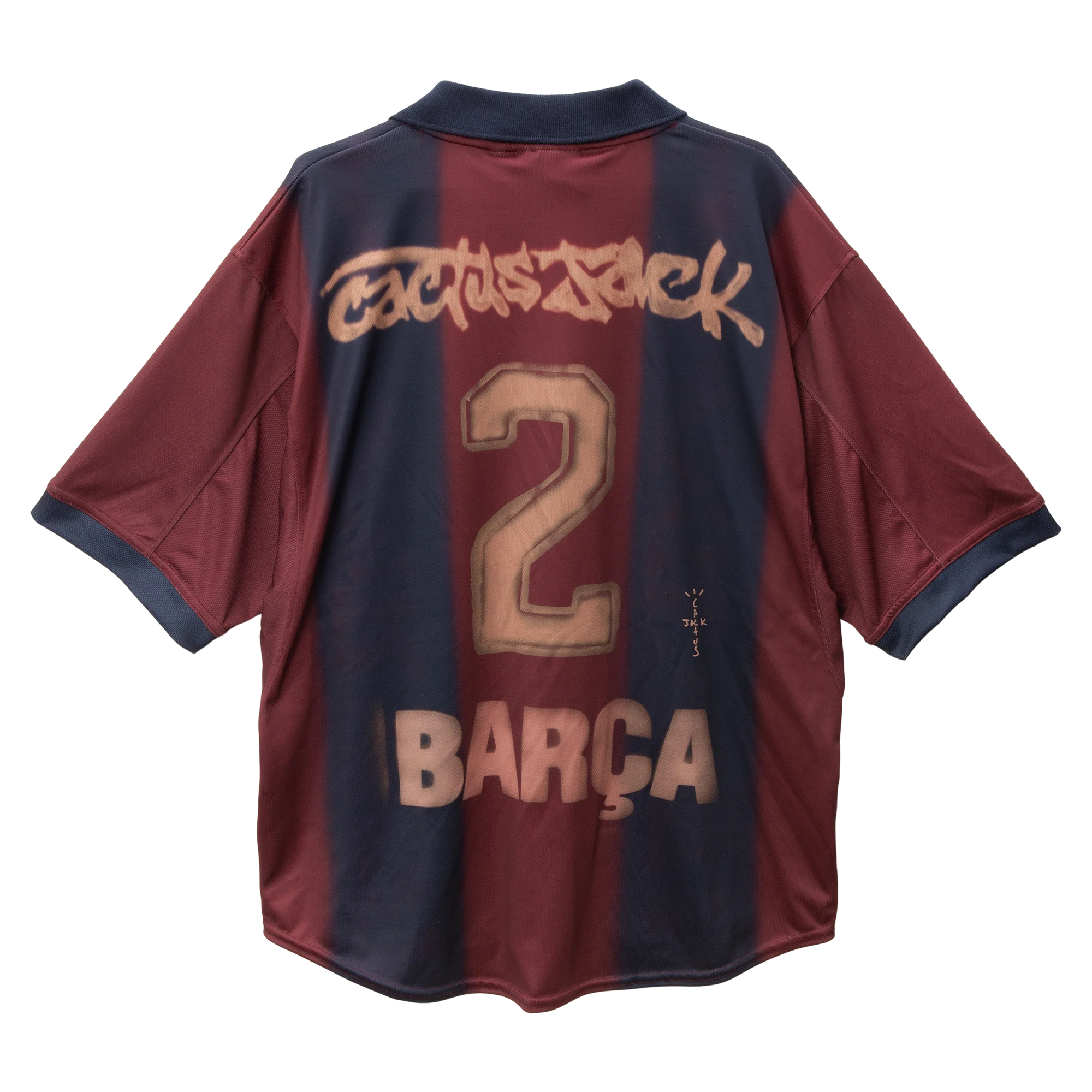 FC Barcelona Home x Travis Scott x Nike Retro 2000/01 Skeleton