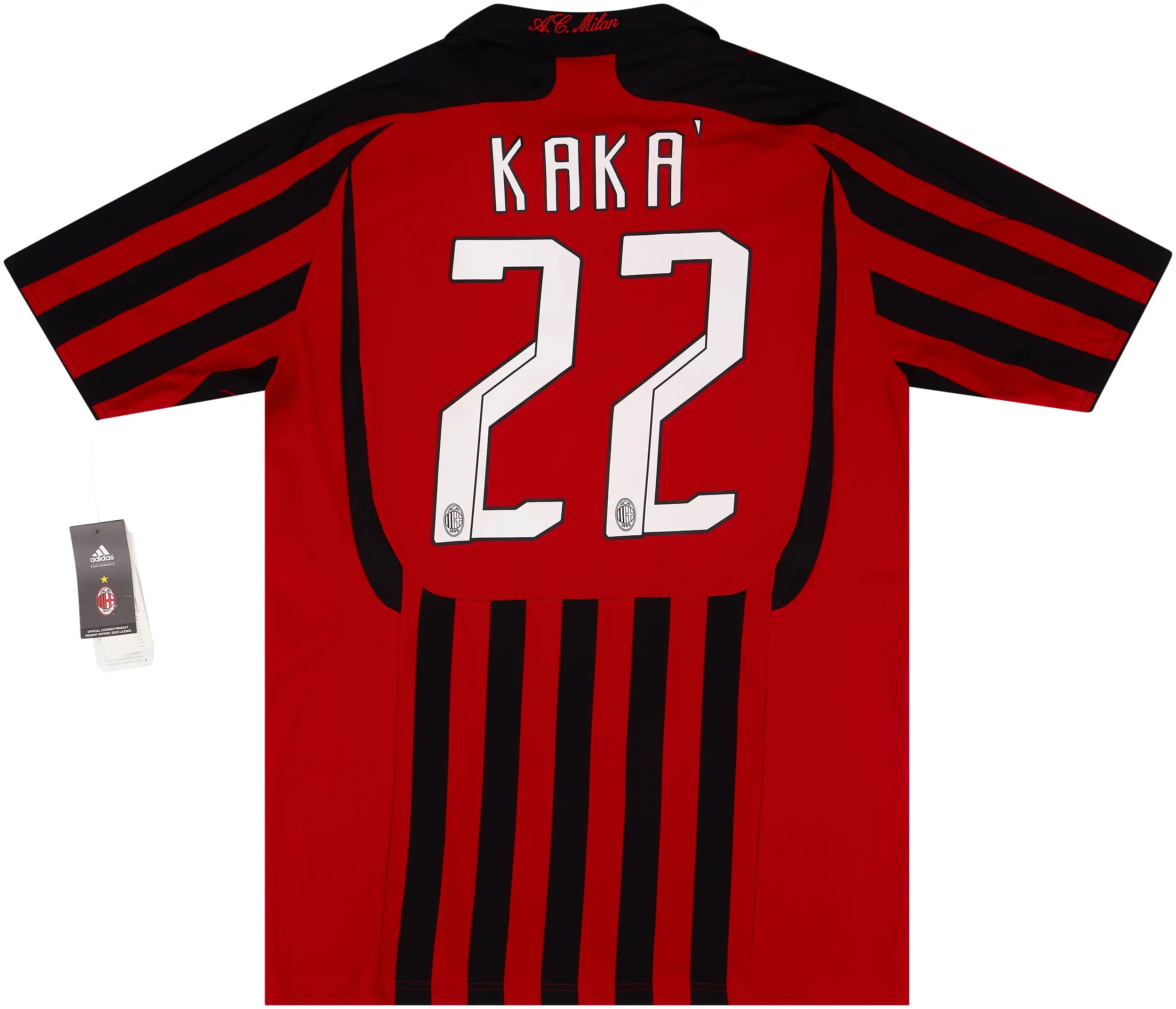 AC Milan Home Retro 2007/08 | Kaka 22