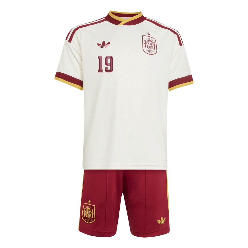 Conjunto de niño España Away 2026 | Lamine Yamal #19