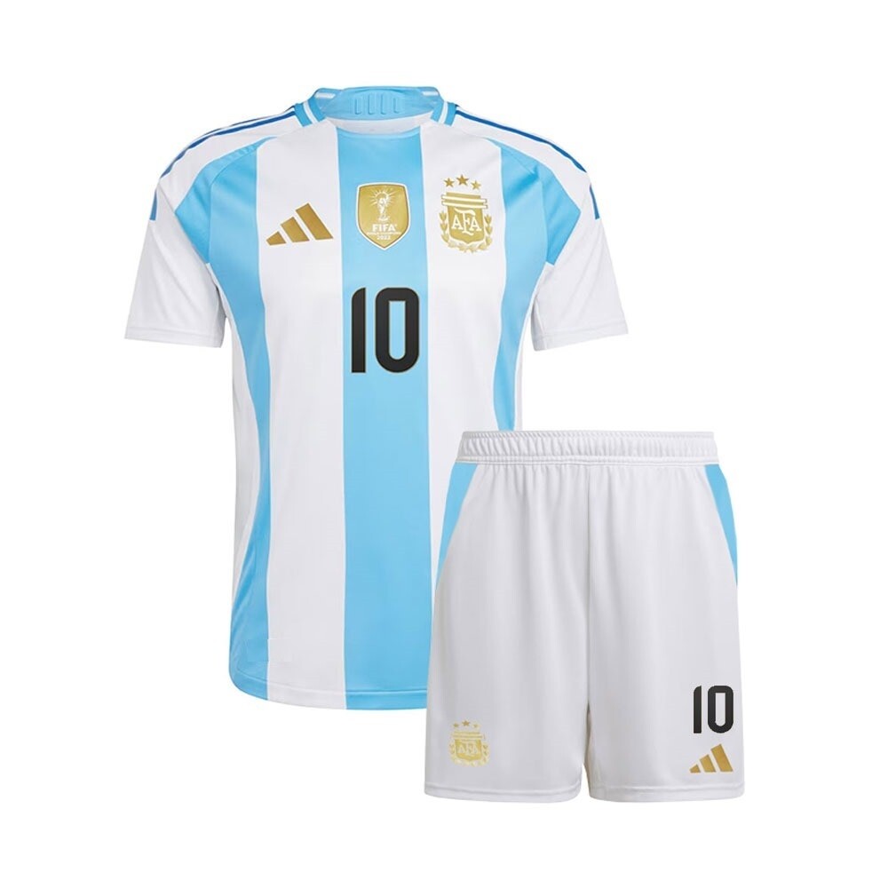 Conjunto Niño Argentina Home 2024 (Messi #10)