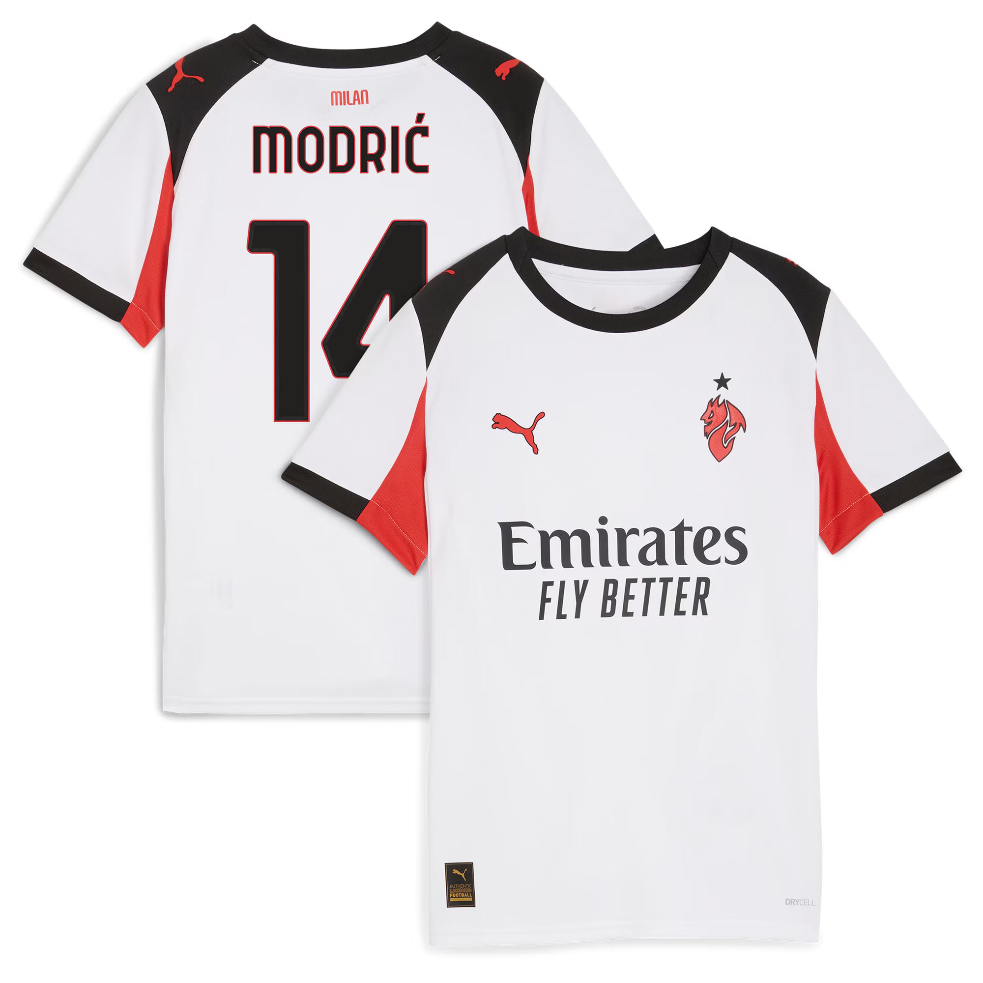 Ac Milan Away 2025/26 | Modric #14