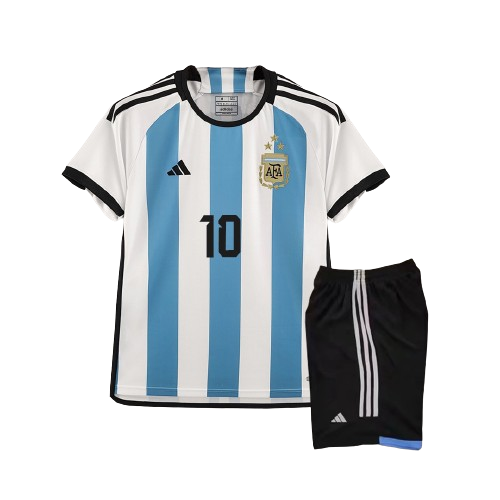 Conjunto Niño Argentina Home Messi 10 2023