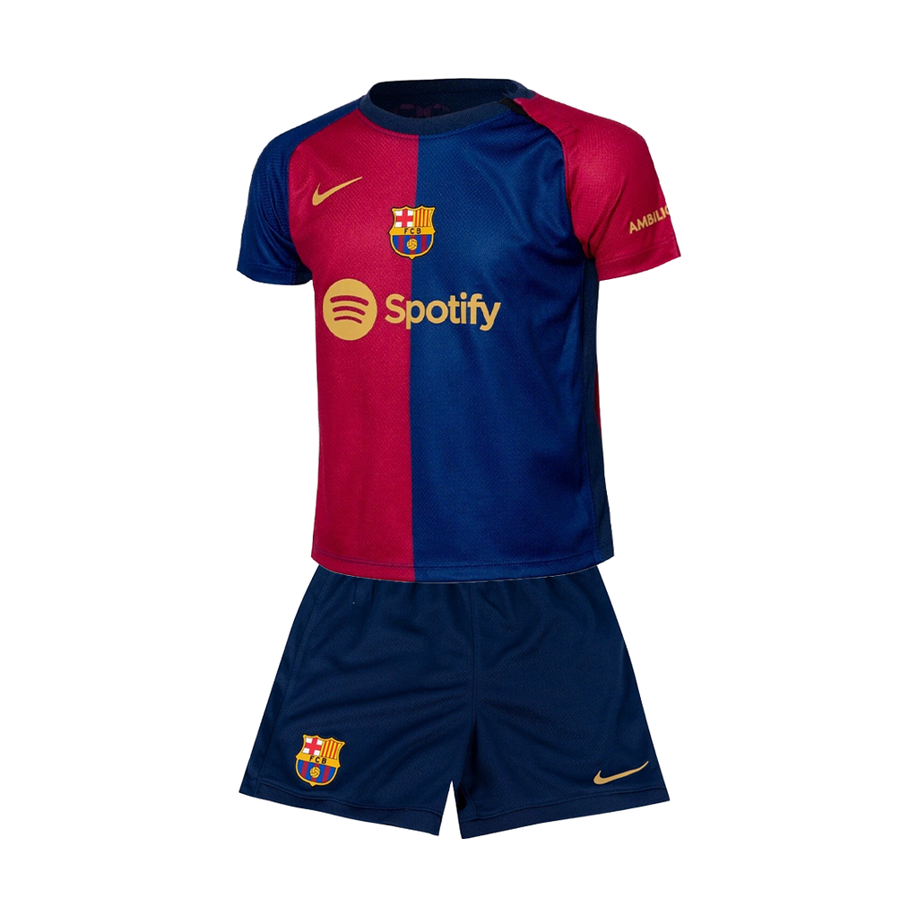 Conjunto Niño Barcelona Home 2024/25