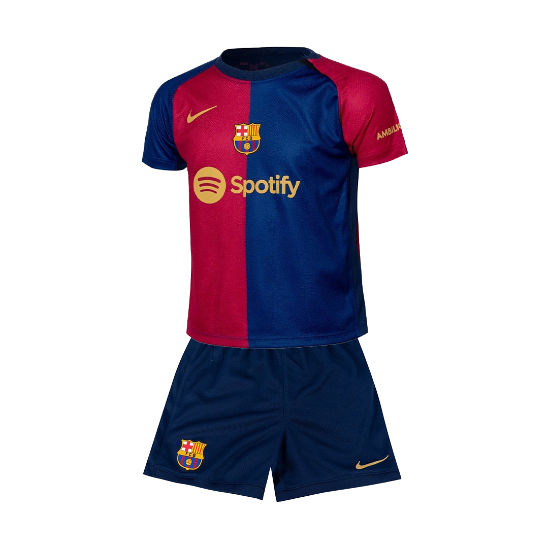 Conjunto Niño Barcelona Home 2024/25