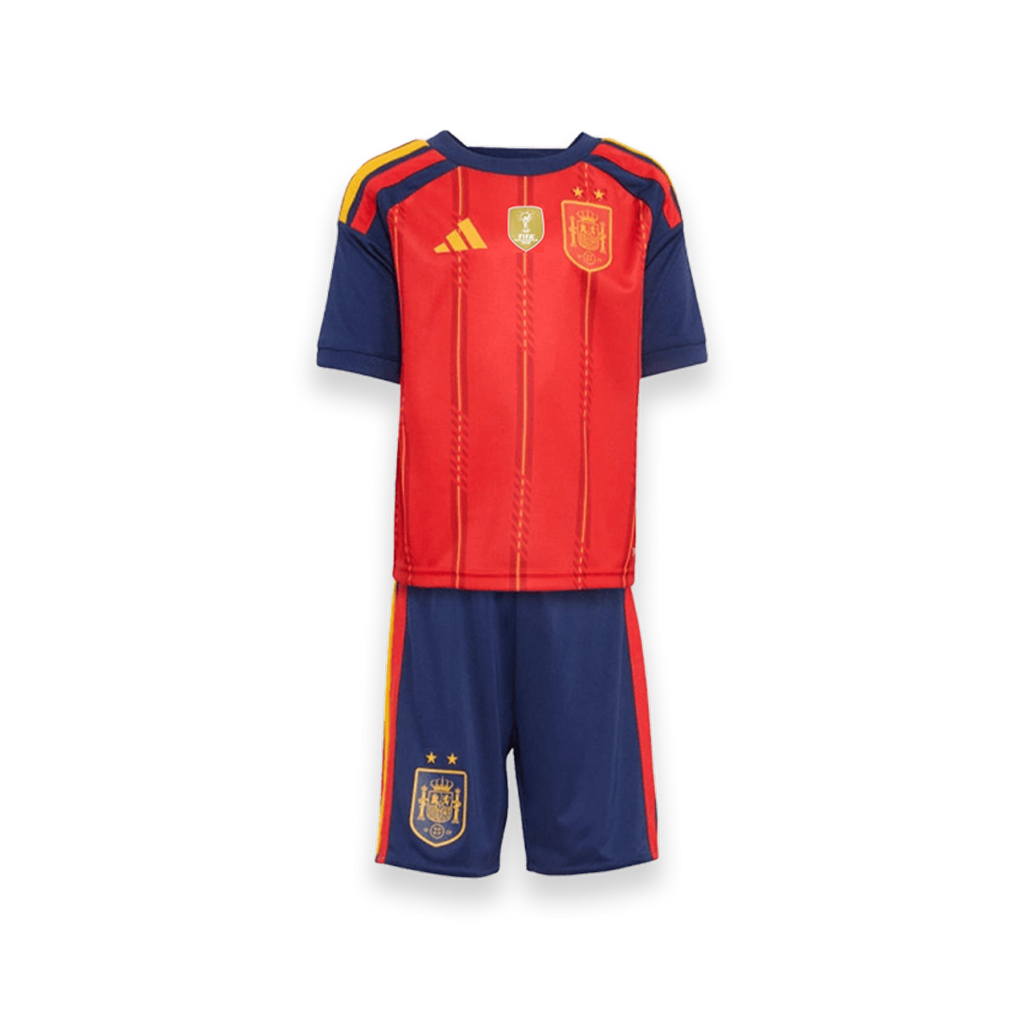 Conjunto de Niño España Home Campeones del Mundo 2026