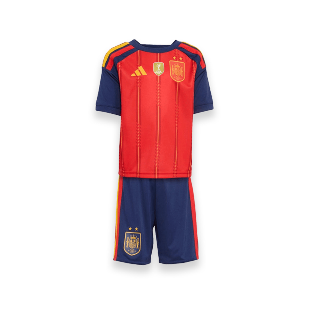 Conjunto de Niño España Home Campeones del Mundo 2026