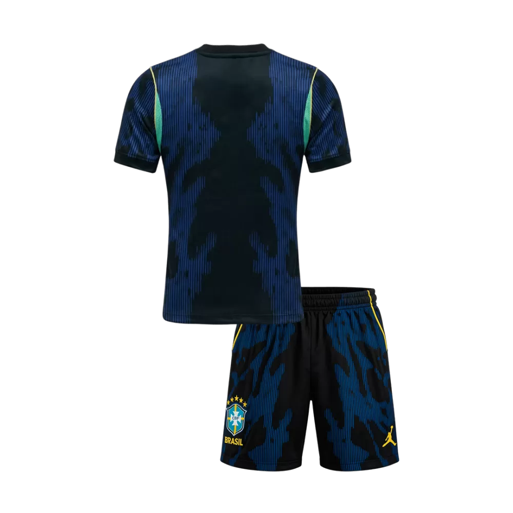 Conjunto de niño Brasil Away 2026