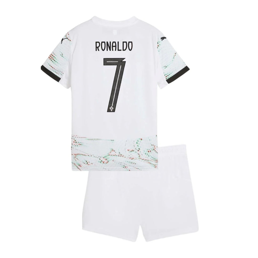 Conjunto niños Portugal Away 2025 | Ronaldo #7