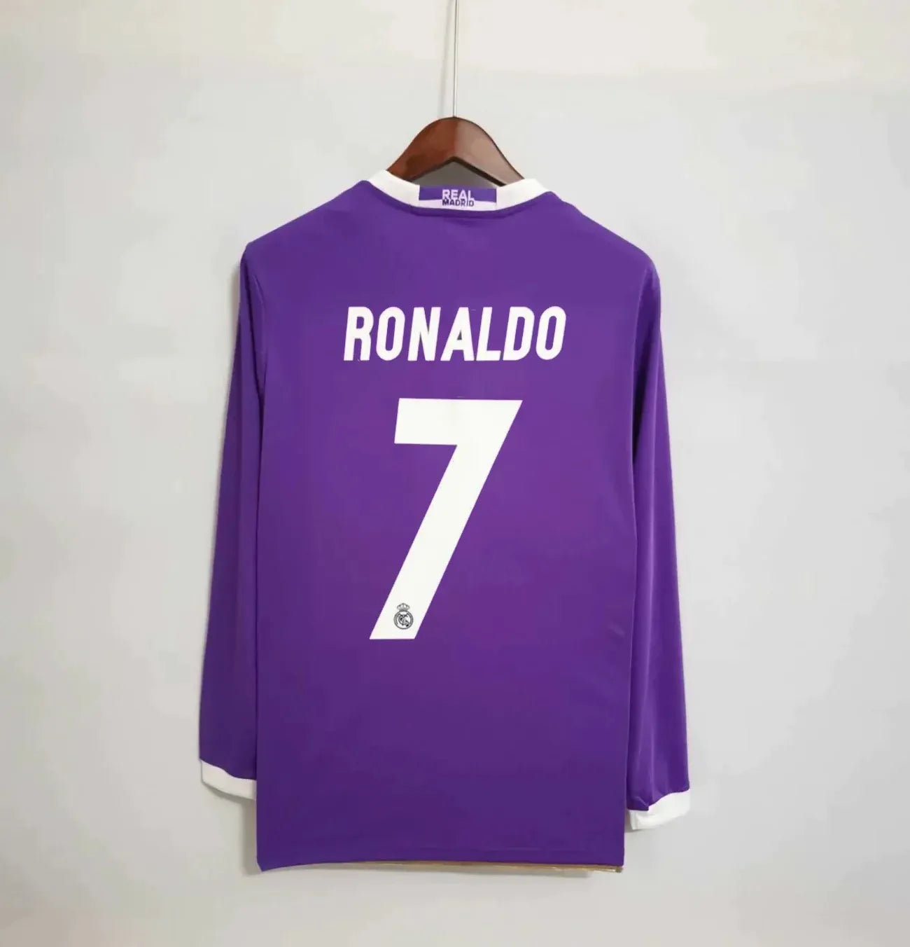 Real Madrid Away Long Sleeve Retro 2016/17 | Ronaldo #7