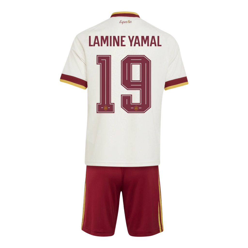 Conjunto de niño España Away 2026 | Lamine Yamal #19